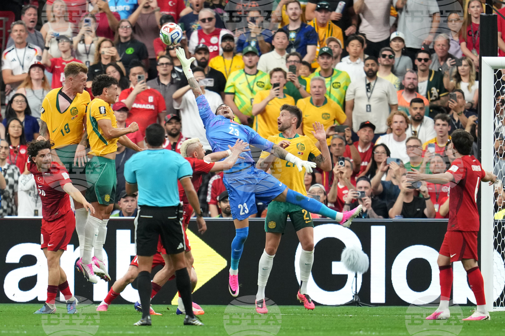 Turkey Australia WCup Soccer
