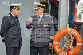 Гърция - Антарктида - НИК 421 - Представители на Висшето военноморско училище посетиха гръцката Военноморска академия в Пирея