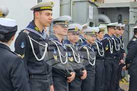 Гърция - Антарктида - НИК 421 - Представители на Висшето военноморско училище посетиха гръцката Военноморска академия в Пирея