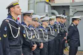 Гърция - Антарктида - НИК 421 - Представители на Висшето военноморско училище посетиха гръцката Военноморска академия в Пирея