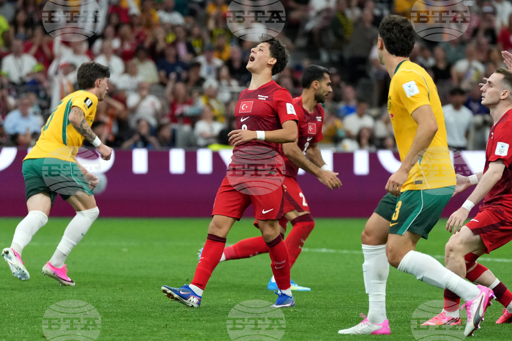 Turkey Australia WCup Soccer