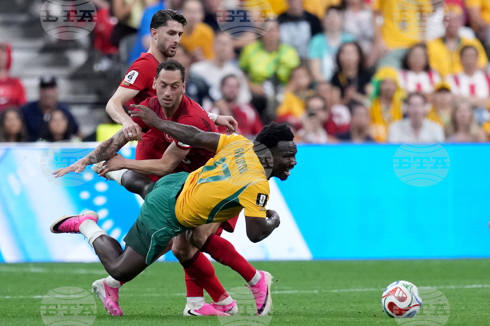 Turkey Australia WCup Soccer