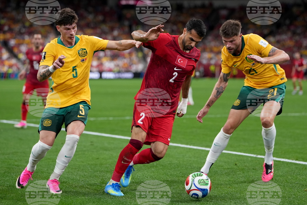 Turkey Australia WCup Soccer