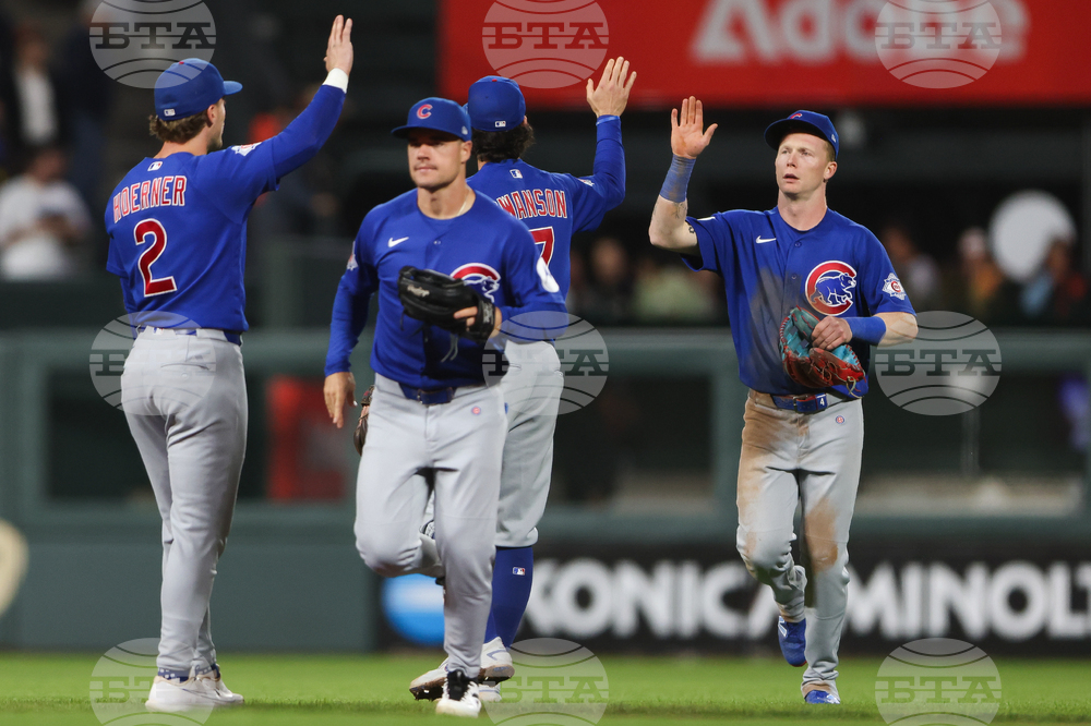 Cubs Giants Baseball