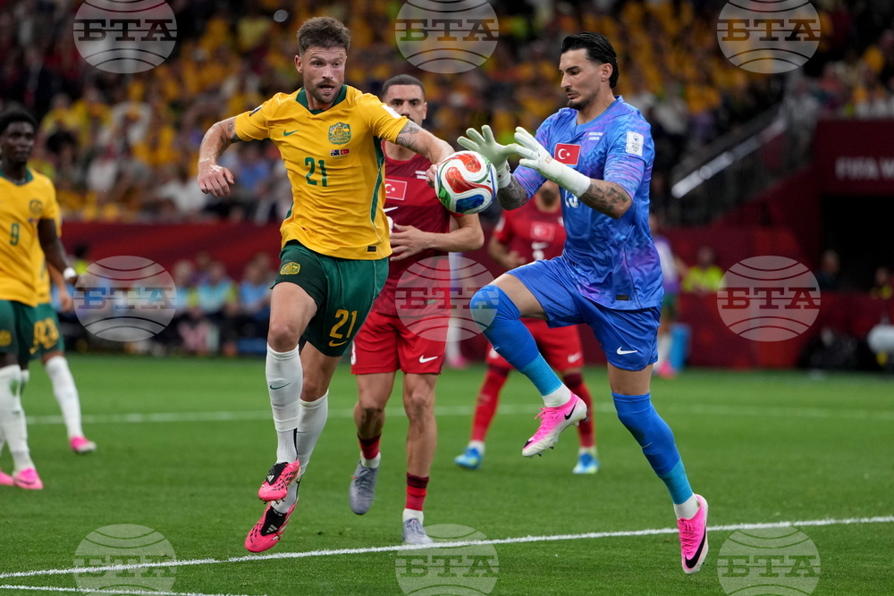 Turkey Australia WCup Soccer