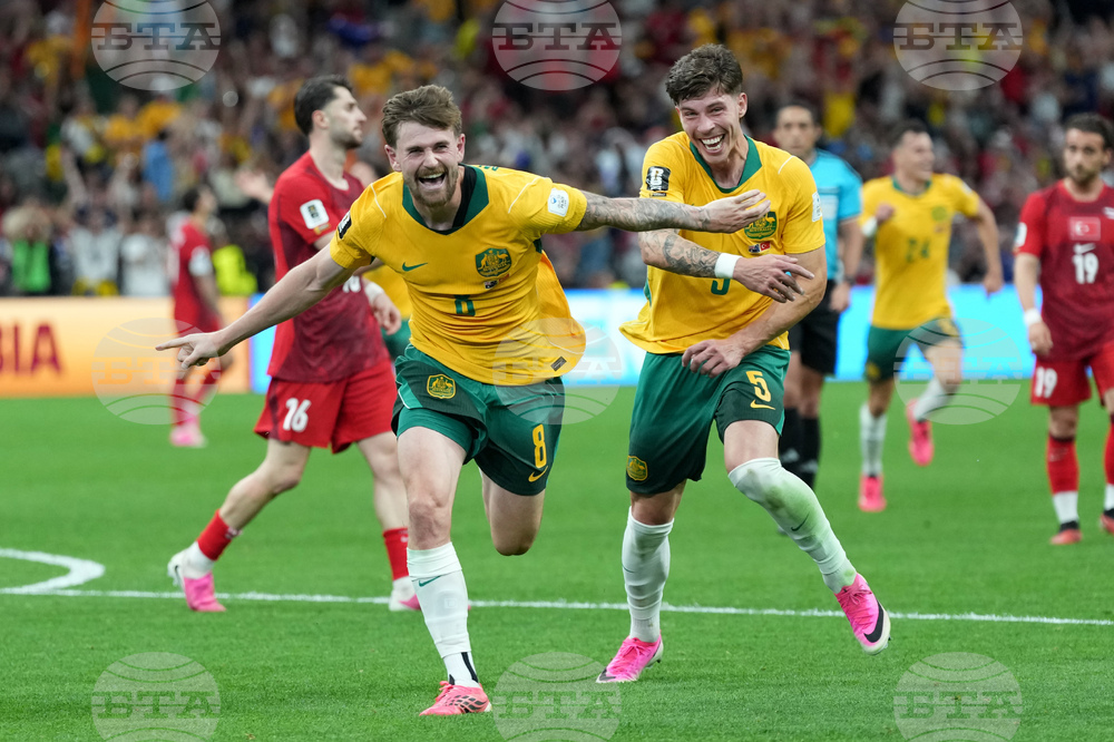 Turkey Australia WCup Soccer