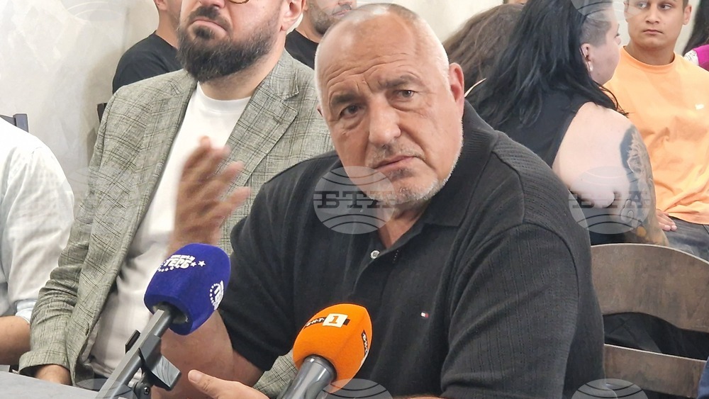 GERB Leader Borissov Calls for 100-Day Grace Period for New Government, Says Party Training New Generation of Leaders