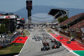 Spain F1 GP Auto Racing