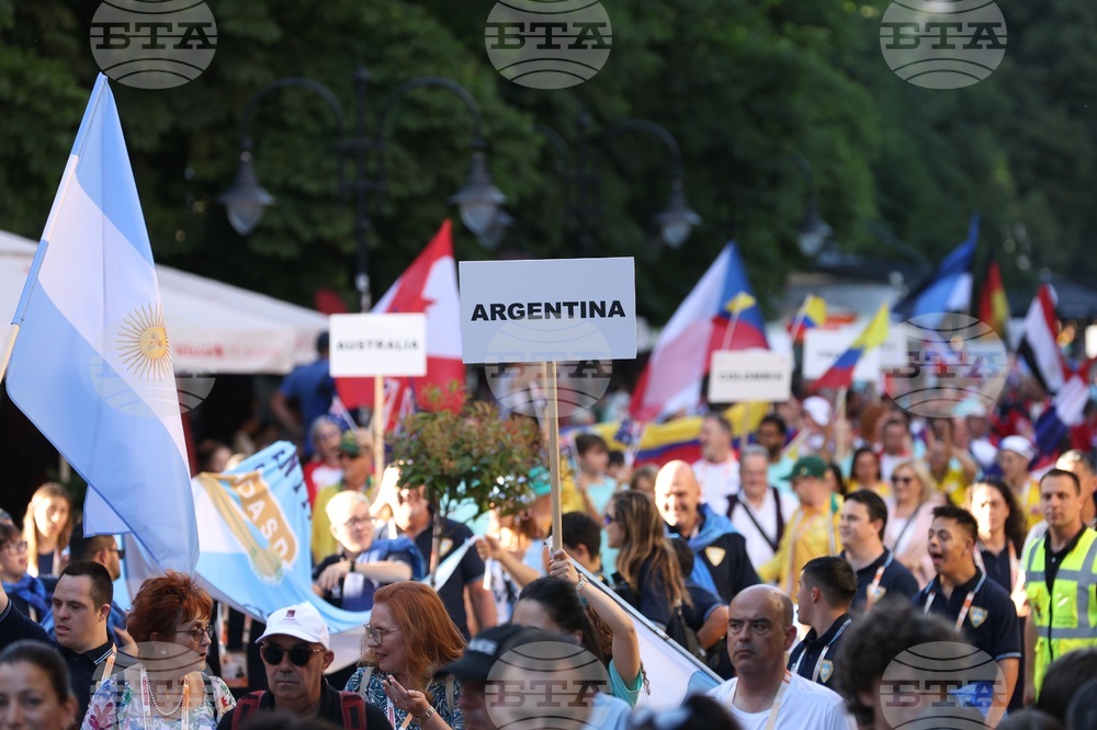 BAUHAUS Down Syndrome World Championships Bulgaria 2026 - Световното първенство за спортисти със Синдром на Даун - шествие