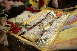 Св. великомъченик Георги Победоносец - светиня - посрещане