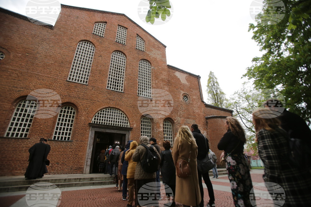 Св. великомъченик Георги Победоносец - светиня - посрещане