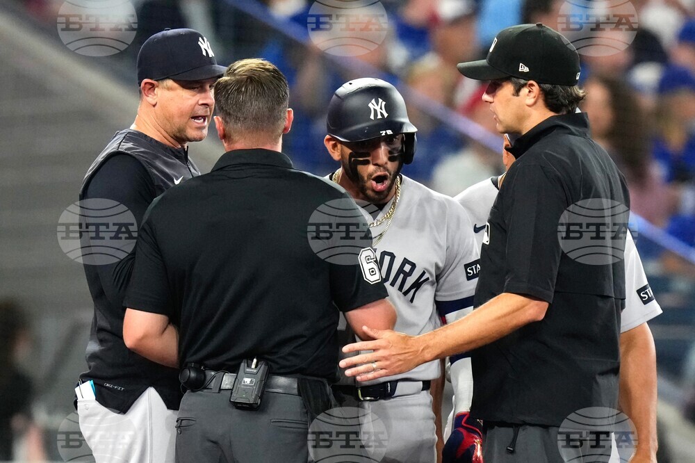 Yankees Blue Jays Baseball