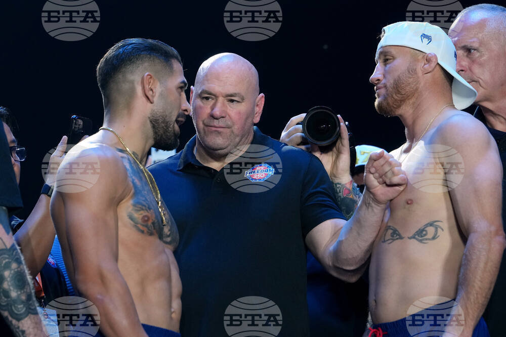 CORRECTION UFC Freedom 250 Trump