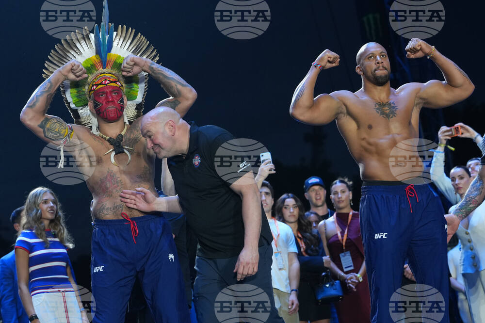 CORRECTION UFC Freedom 250 Trump