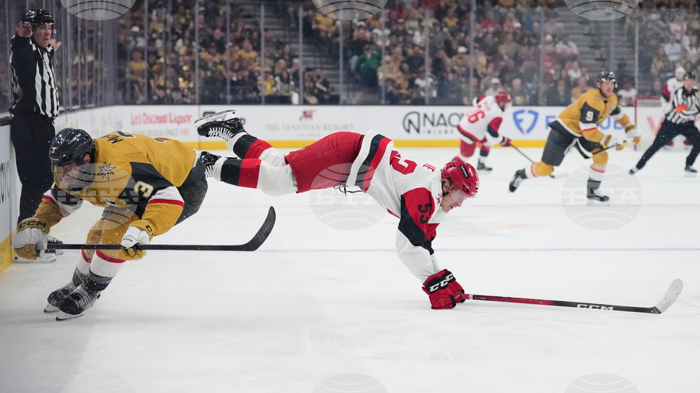 APTOPIX Stanley Cup Hurricanes Golden Knights Hockey