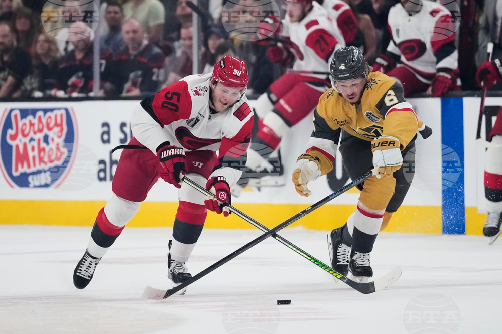 Stanley Cup Hurricanes Golden Knights Hockey