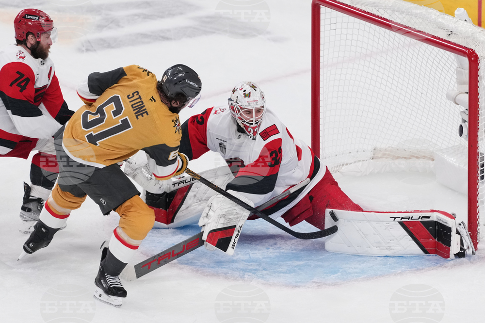 Stanley Cup Hurricanes Golden Knights Hockey