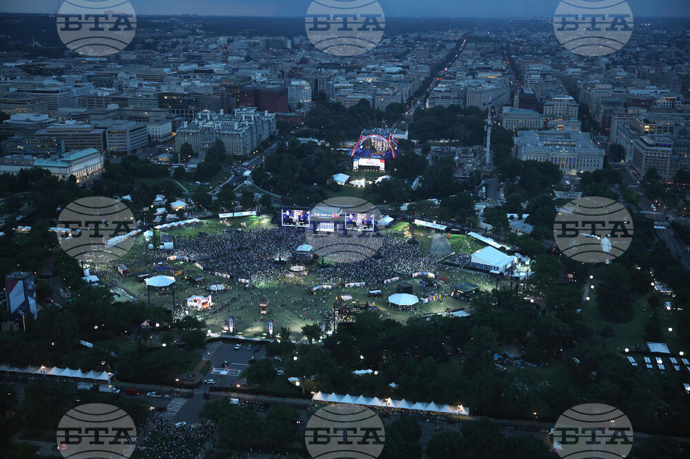 APTOPIX UFC Freedom 250 Trump