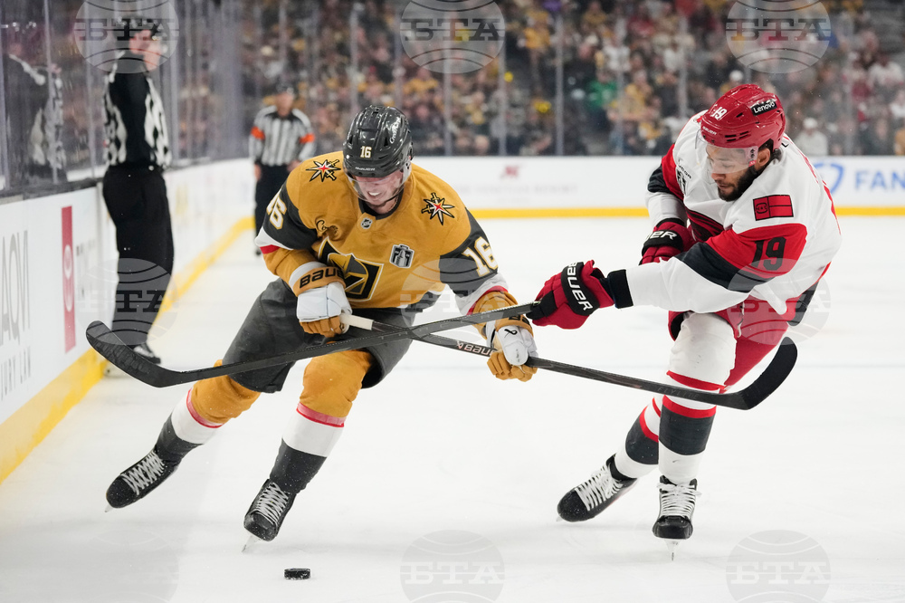 Stanley Cup Hurricanes Golden Knights Hockey