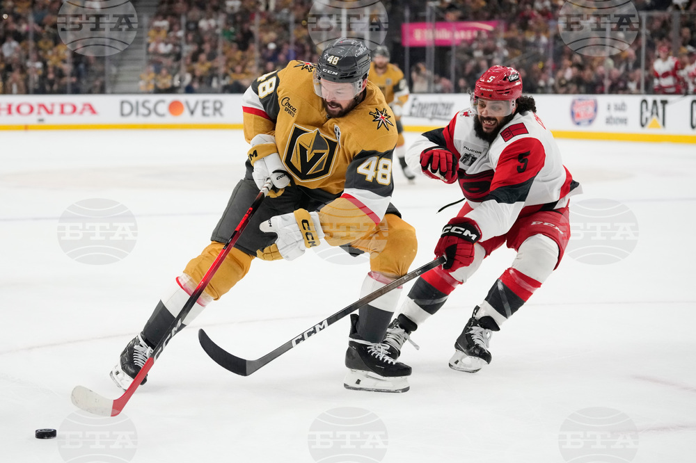 Stanley Cup Hurricanes Golden Knights Hockey