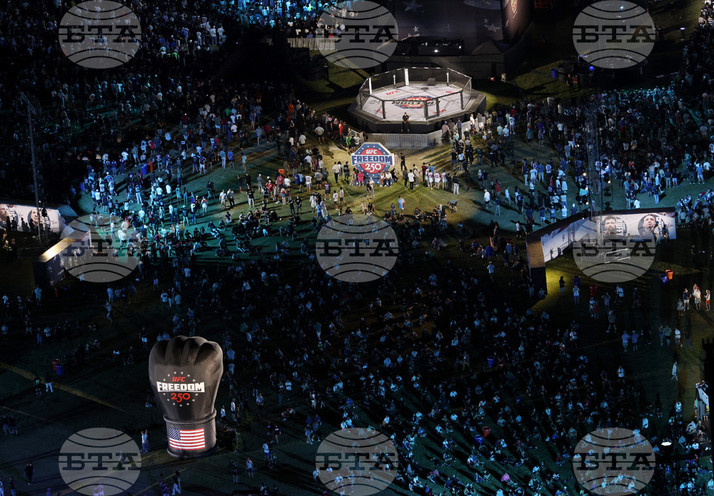 UFC Freedom 250 Trump