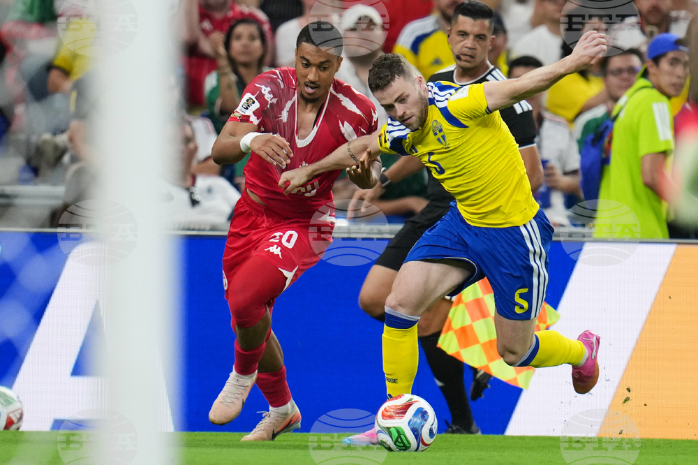 Tunisia Sweden WCup Soccer