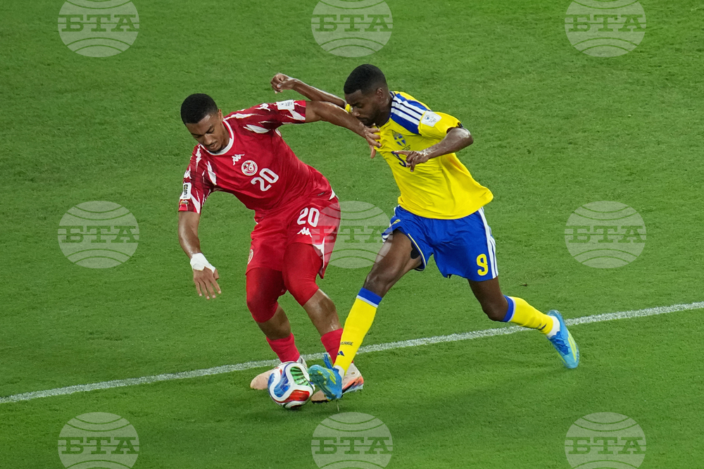 Tunisia Sweden WCup Soccer