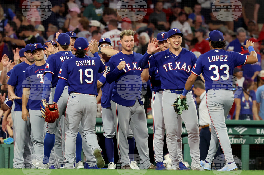 Rangers Red Sox Baseball