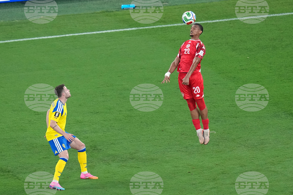 Tunisia Sweden WCup Soccer