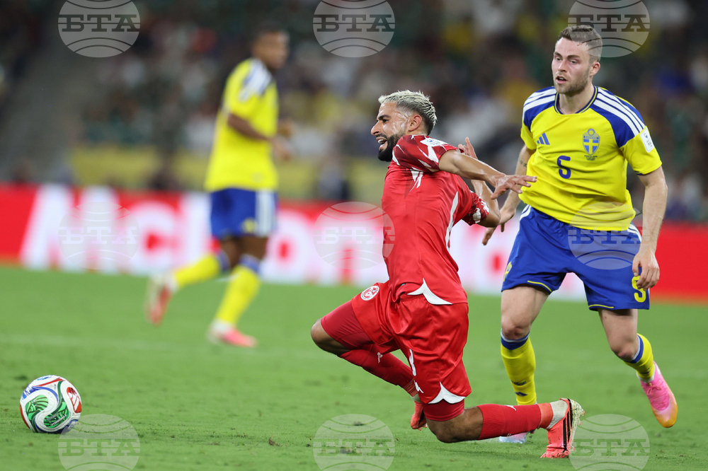 Tunisia Sweden WCup Soccer