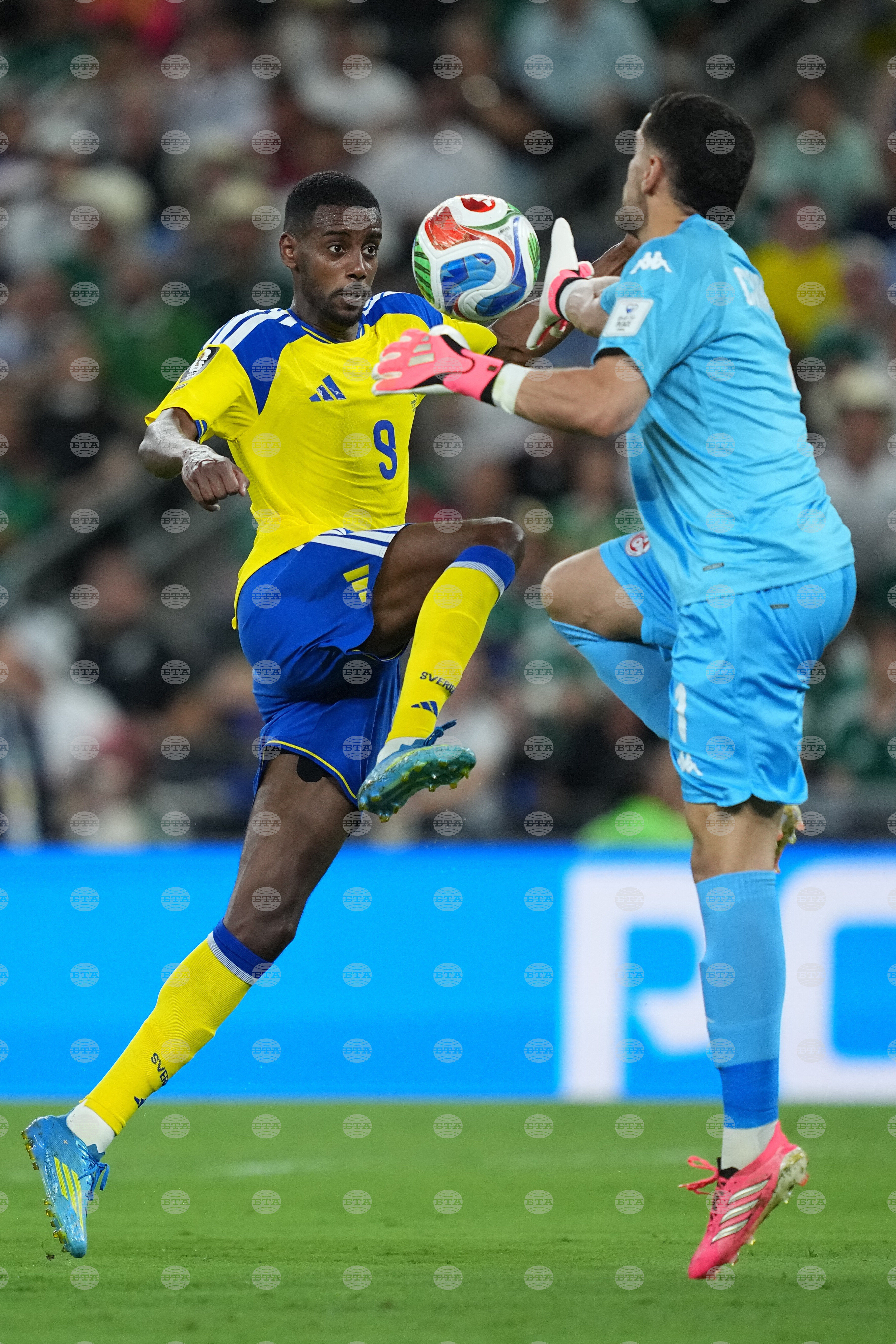 Tunisia Sweden WCup Soccer