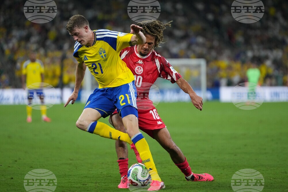 Tunisia Sweden WCup Soccer