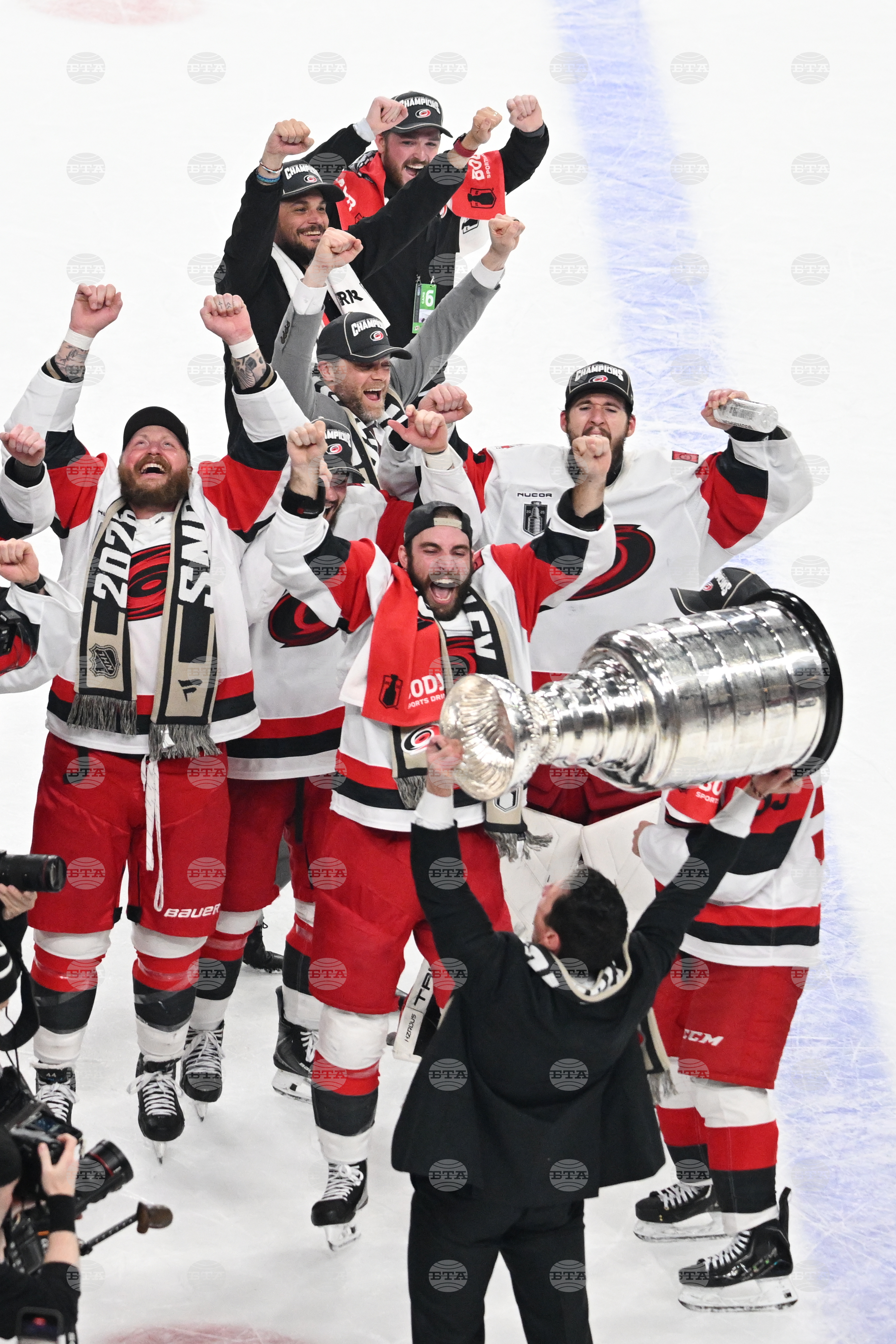 Stanley Cup Hurricanes Golden Knights Hockey