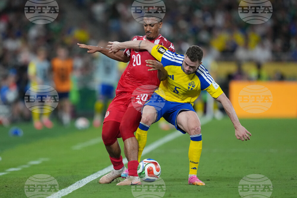Tunisia Sweden WCup Soccer