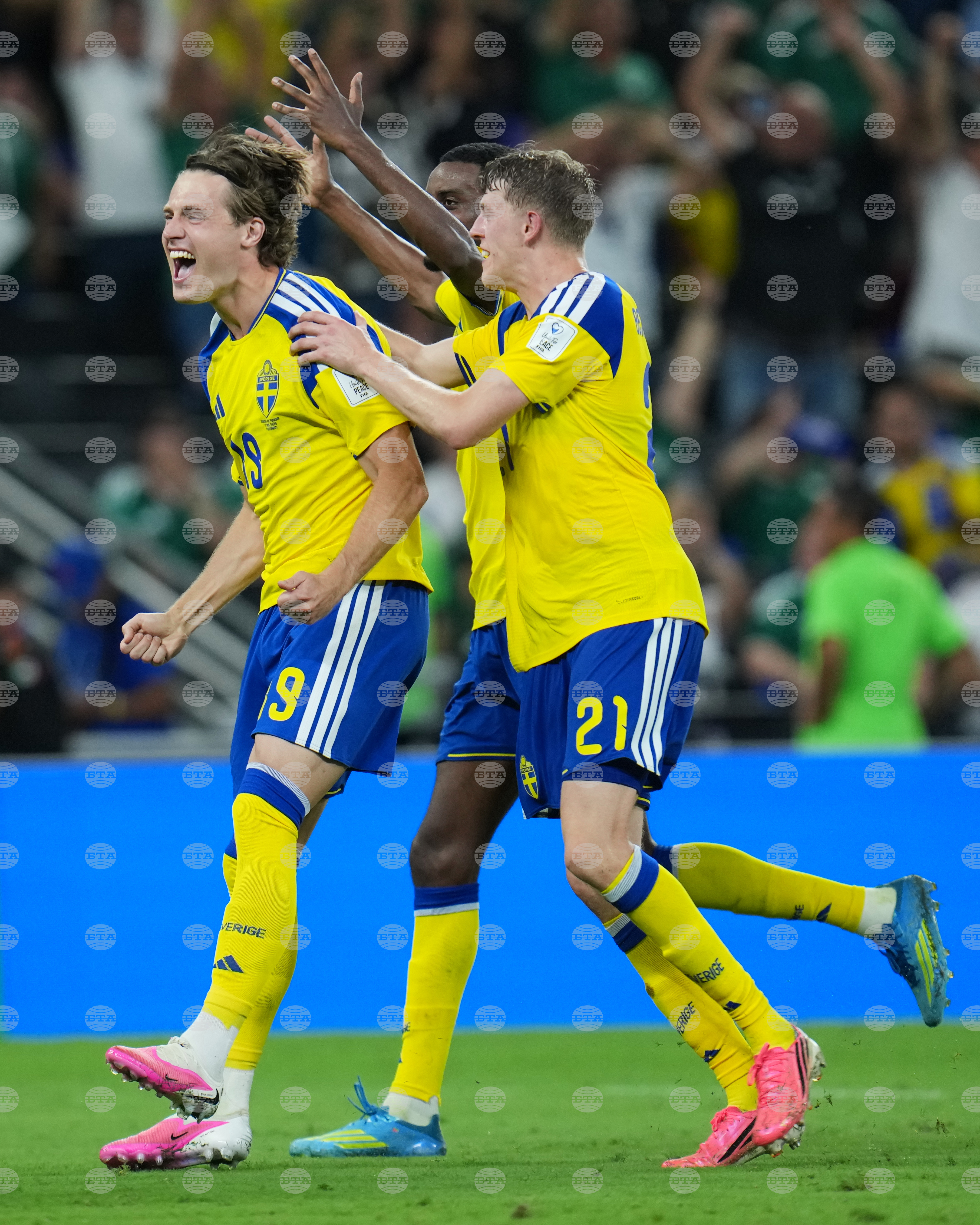 Tunisia Sweden WCup Soccer