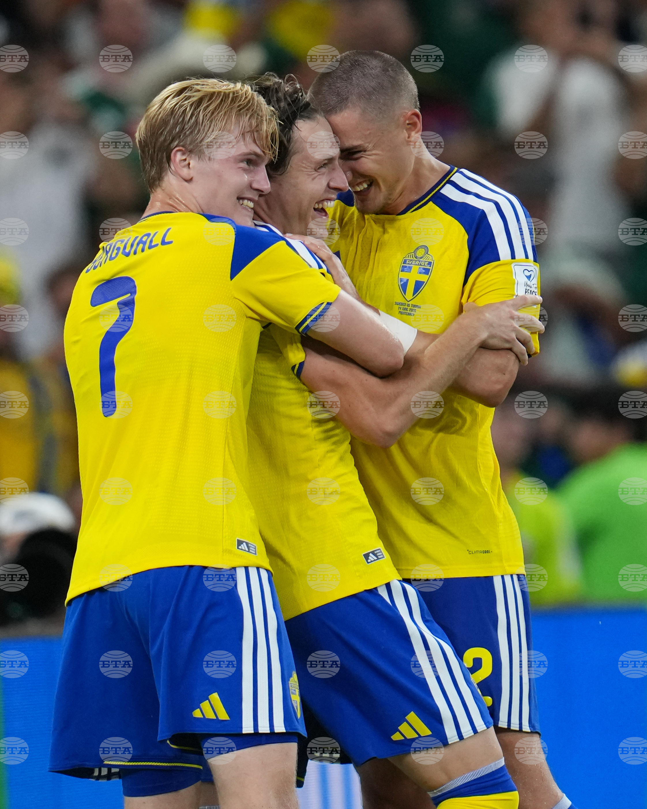 Tunisia Sweden WCup Soccer