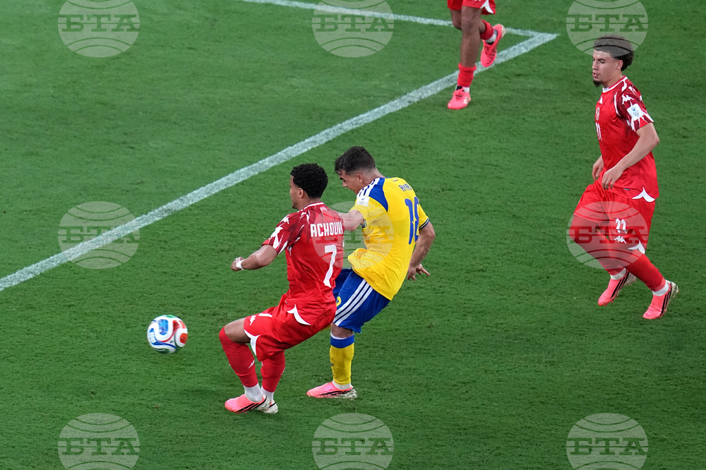 Tunisia Sweden WCup Soccer