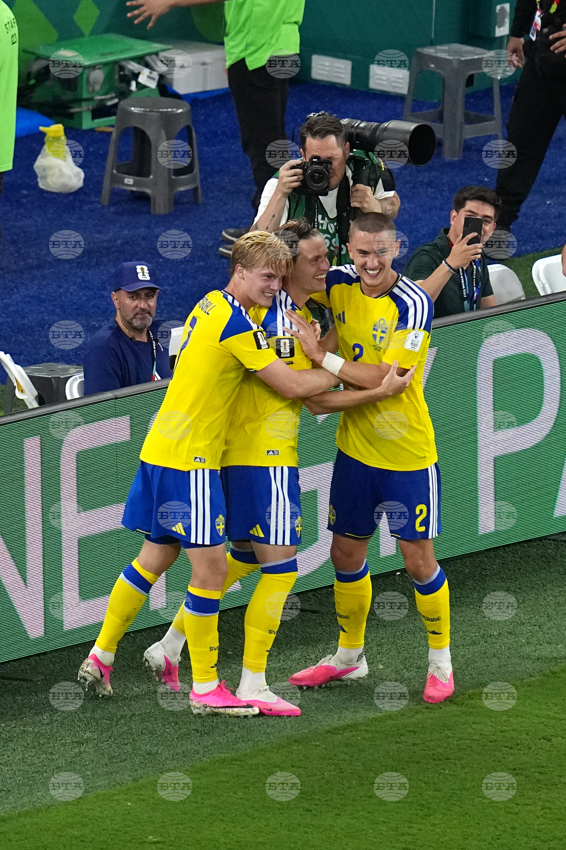 Tunisia Sweden WCup Soccer
