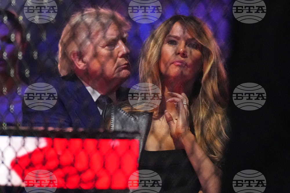APTOPIX UFC Freedom 250 Trump