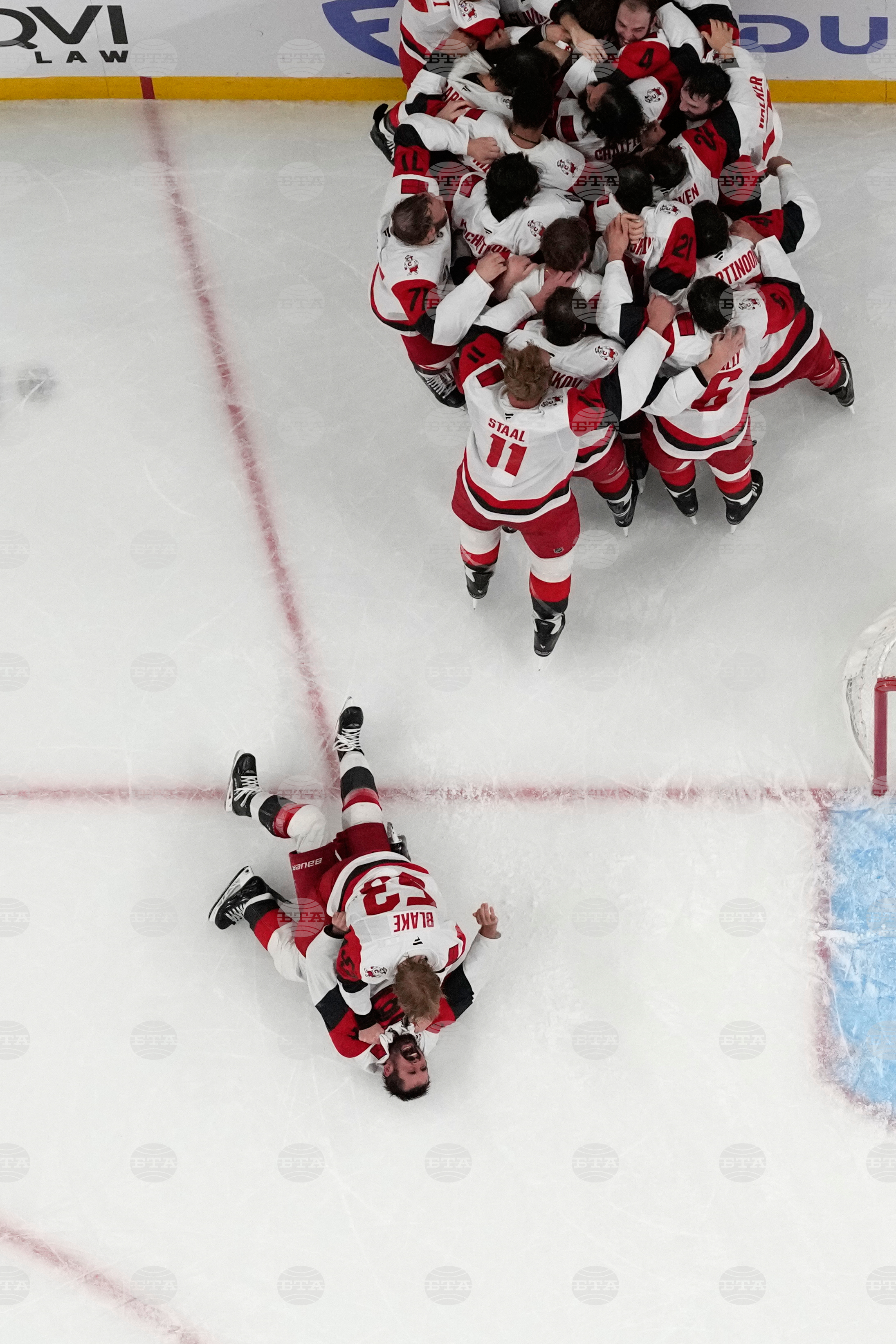 Stanley Cup Hurricanes Golden Knights Hockey