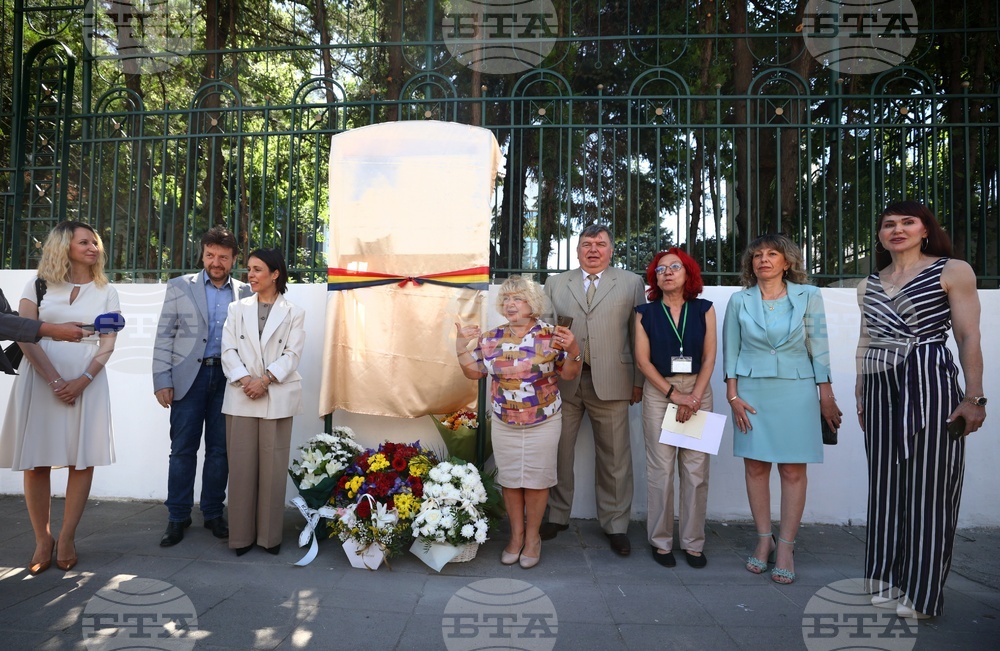 Михай Еминеску - паметна плоча
