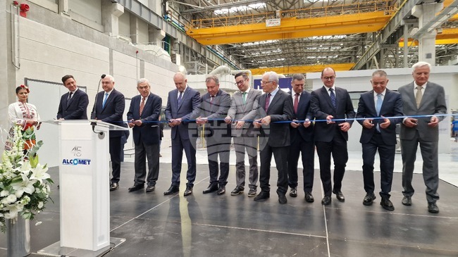 PM, Economy Minister Attend Opening of Alcomet's New Production Facilities in Shumen