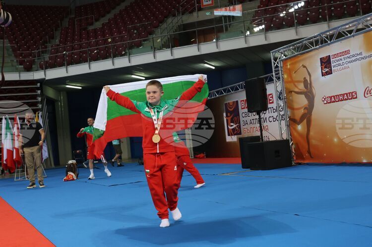 Bulgaria Wins Three More Medals in Final Artistic Gymnastics Events at Down Syndrome World Championships in Sofia