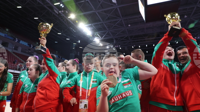 Bulgaria Wins Five Medals on Day One of Down Syndrome World Championships