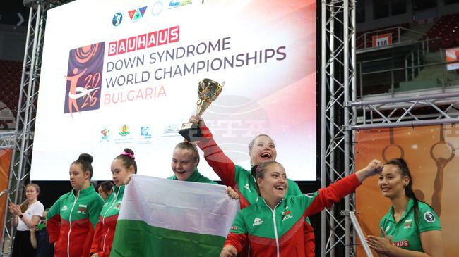 Bulgaria Wins Two Medals on Day One of Rhythmic Gymnastics at World Down Syndrome Championships