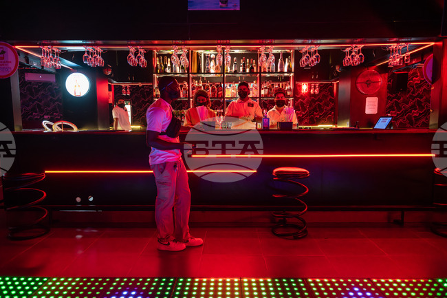 APTOPIX Congo Ebola Night Life