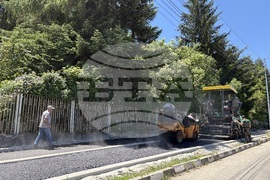 Самоков - нова велоалея - асфалтиране