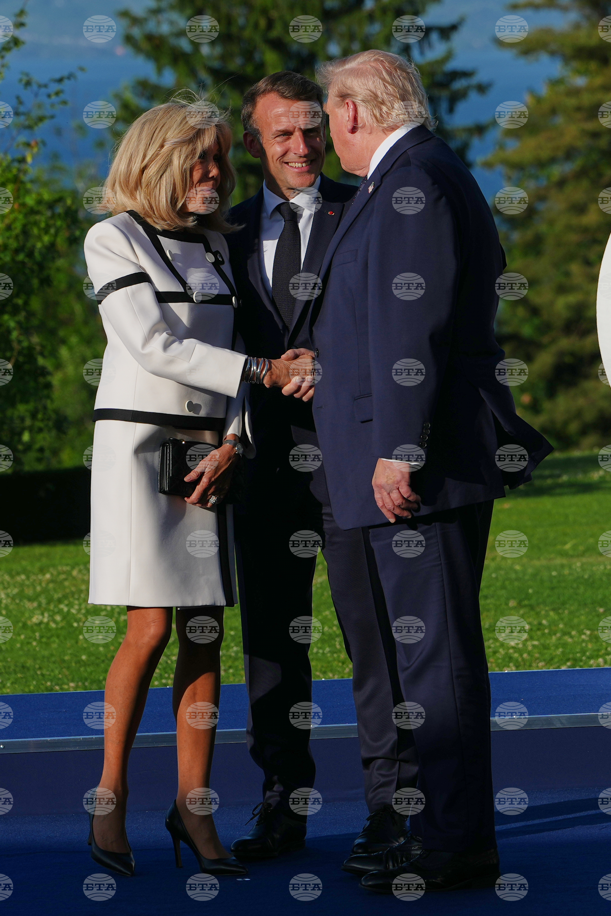 France G7 Summit Trump