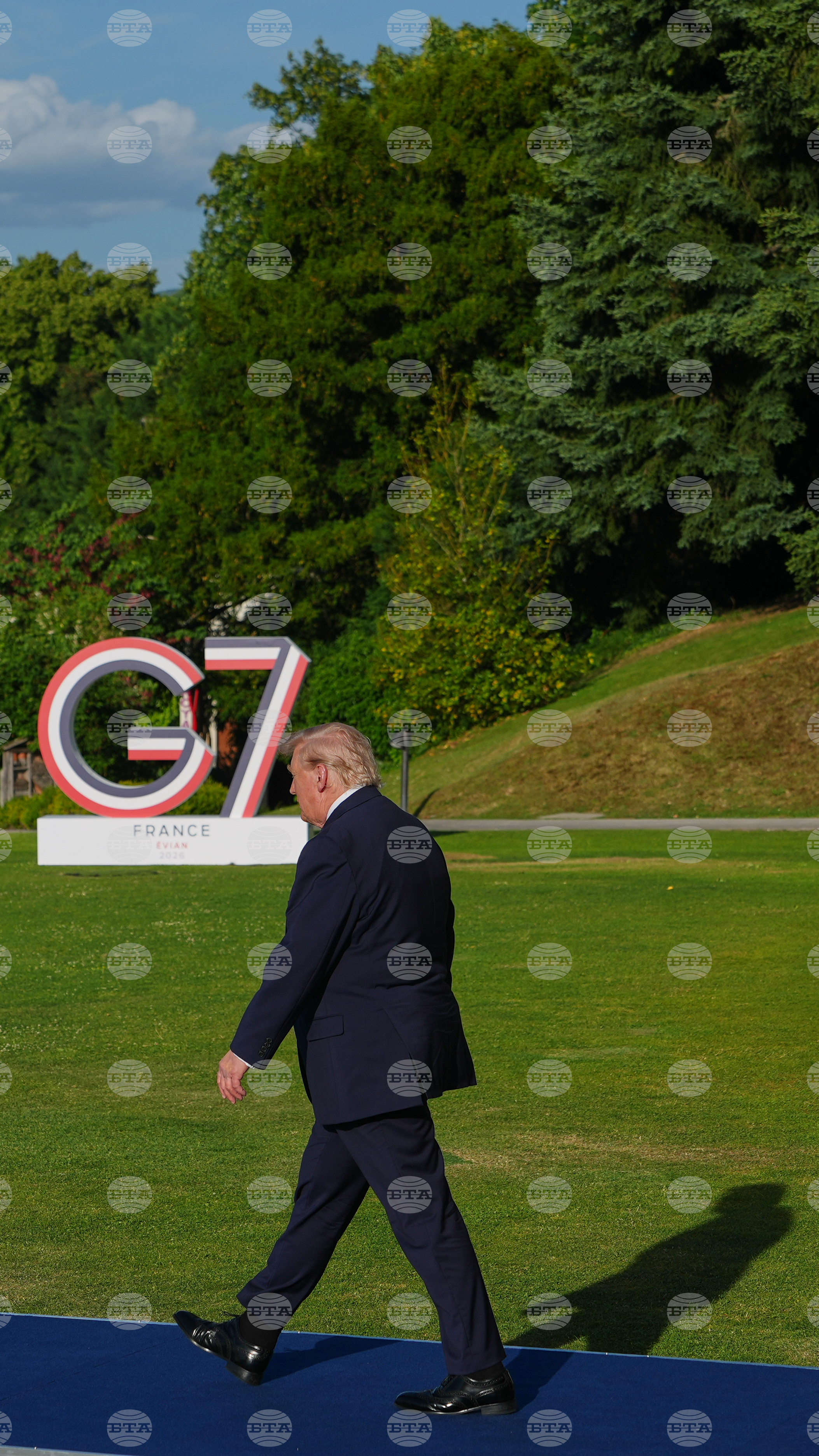 France G7 Summit Trump