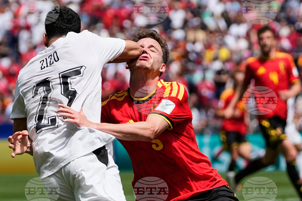 APTOPIX Egypt Belgium WCup Soccer